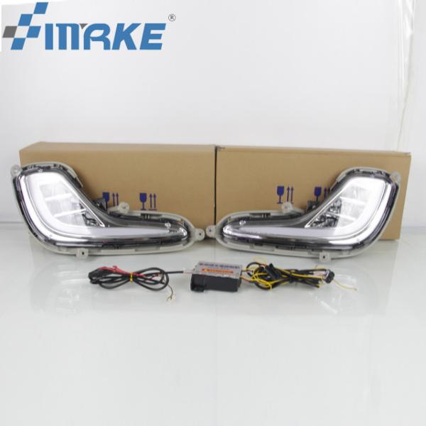 Daytime Running Light Yellow Turn Signal For Hyundai Accent Solaris Verna 2012 2013