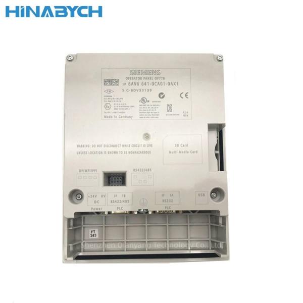 Siemen S 6AV6641-0ca01-0ax1 Simatic Operator Panel Touch Screen 4.5