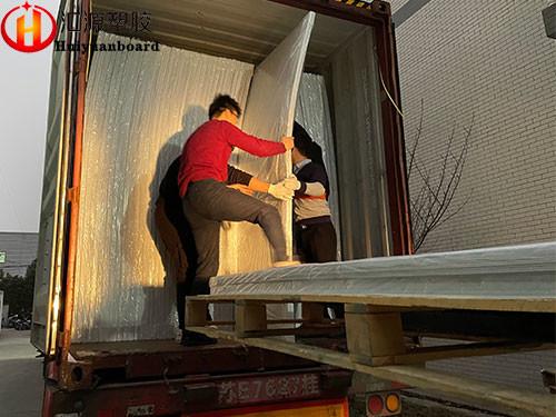 High Compressive Strength 12x24 White Corflute Sheets