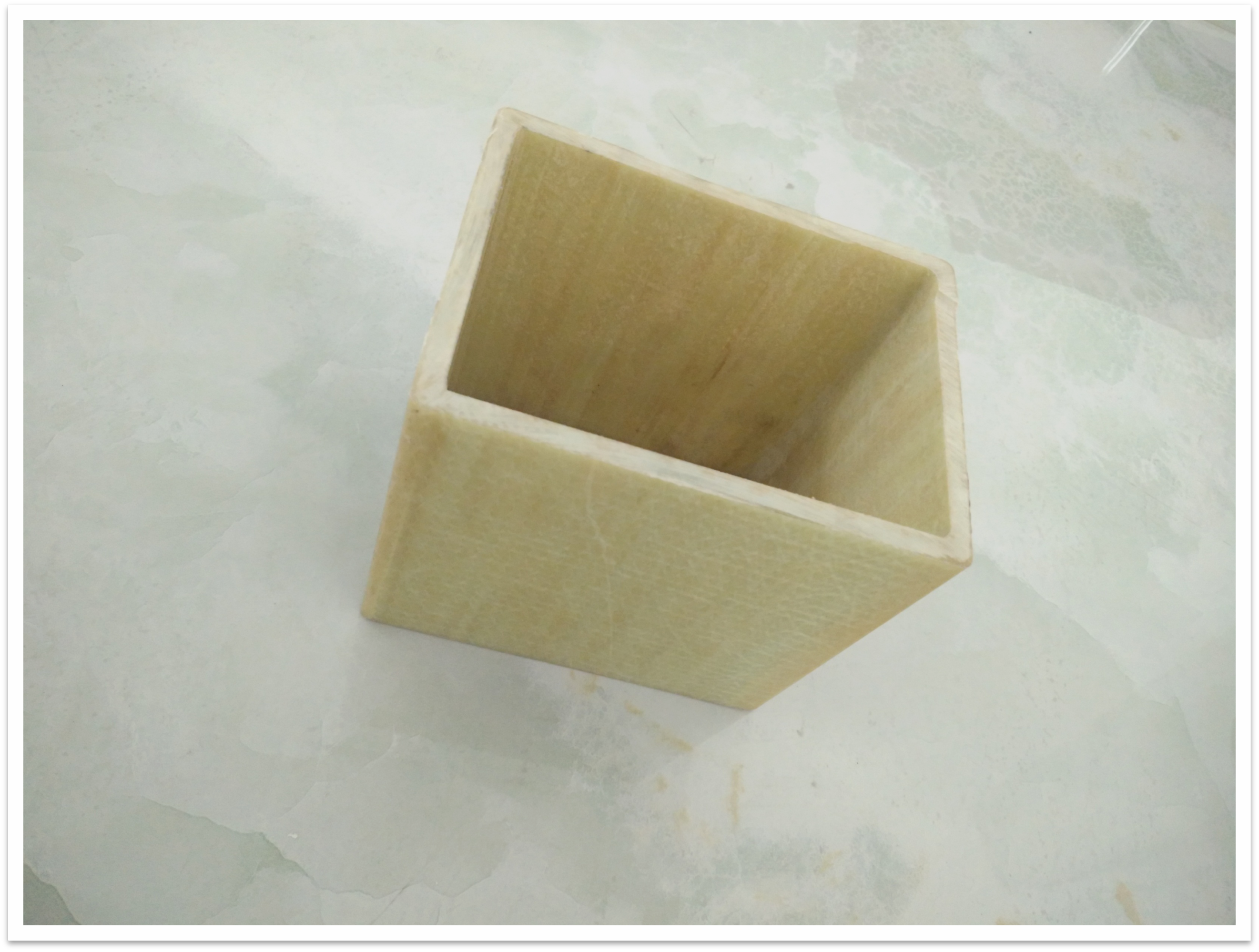 High Strength Fiberglass Insulation Tube SMC Fiberglass Rectangular Tube