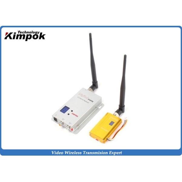 1.5 Watt 1.2ghz 3km Wireless Av Sender With 8 Channels , High Performance