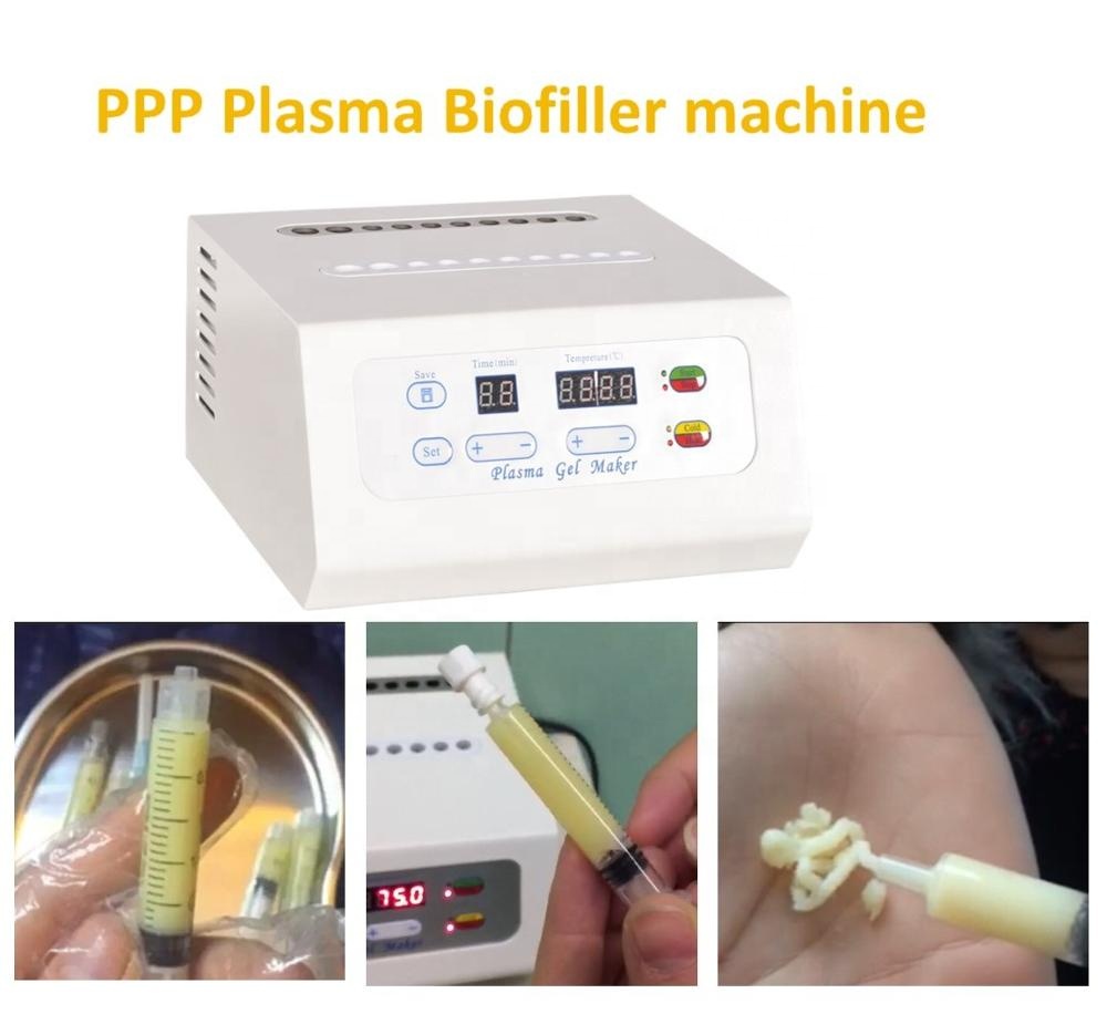 Sciensmed 90℃±0.1℃ Heating and Cooling Plasma Gel Machine 10 Wells Ppp Bio Filler Maker