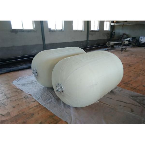 Белый тип слинга плавая пневматический резиновый обвайзер 50kpa 3.3x6.5m