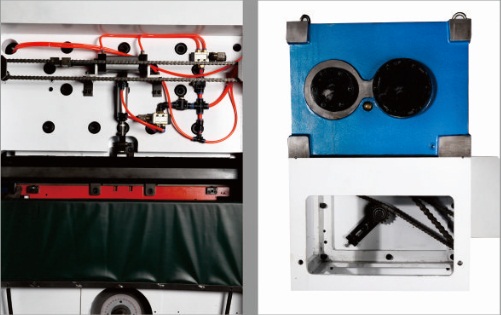 Fully automatic bagging machine with Board Paper and Corrugated Paper