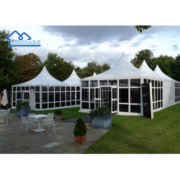 Water Proof, UV Resistance, Fire Retardant High Peak Marquee Pagoda Tent On For Party Wedding Event