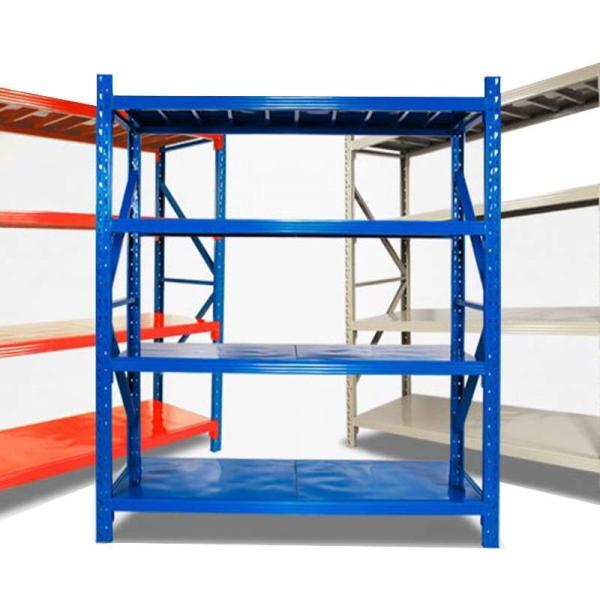Four Layers SGS Light Duty Metal Shelving 0.2T Adjustable Warehouse Shelving