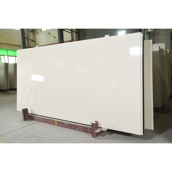 Pedra 12MM branca impermeável de quartzo de Backsplashes da cozinha de Carrara