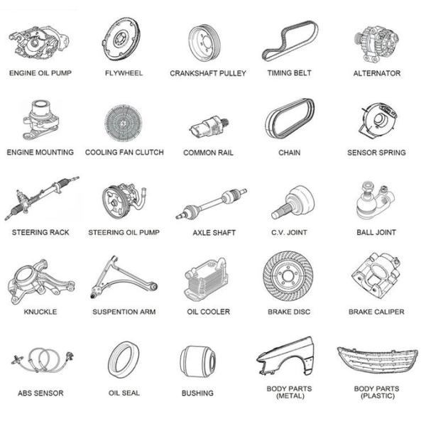 22100-0E010 Оригинальные топливные насосы для Toyota Hilux 22100-0E010 Таиланд