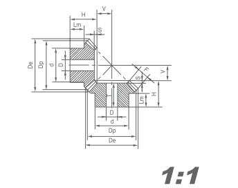 Hypoid Spiral Bevel Gear