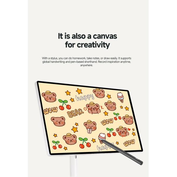 300 cd/M Smart Portable TV de 21,5 pulgadas IPS Portable Stand TV de 60Hz