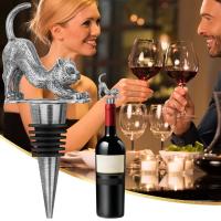 Bouchon à vin sur mesure Animal Chien chat Bouchon à bouteille métallique Pour le vin Champagne cadeaux