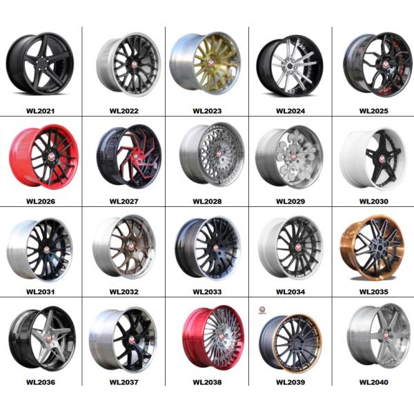 Customized Step Lip Forged Alloy Wheel 19 Inch For A5 A7 A8 GLE S65 C63