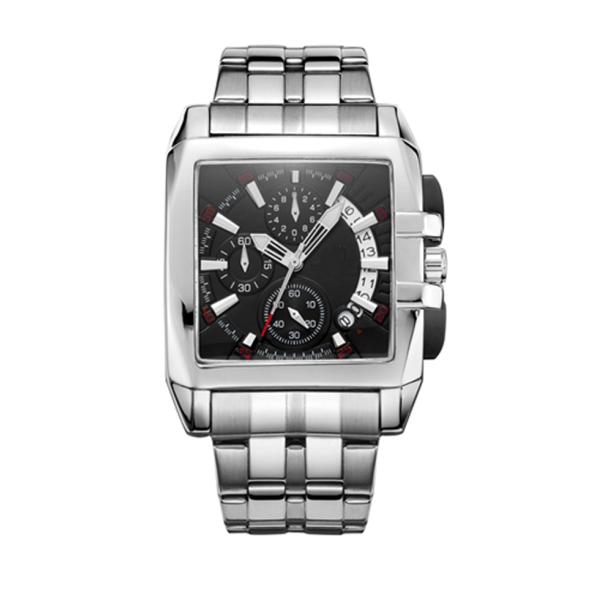 40mm Square Quartz Watches ODM Japan Movt Quartz Watches For Men OEM