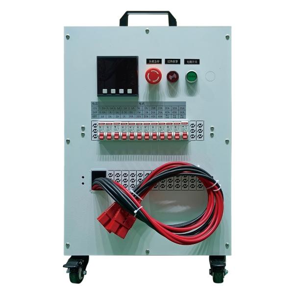 6Équipement d'essai de la banque de charge de.7 kW DC48V 24V 12V pour l'onduleur UPS