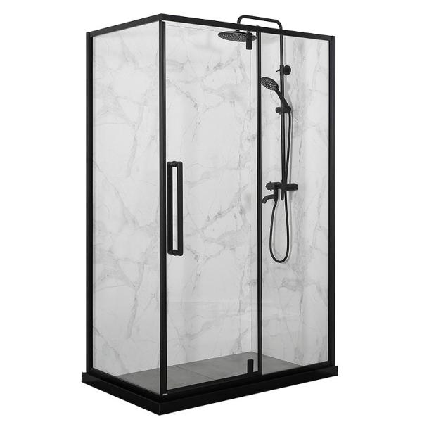 Frameless Frame Style Bathroom Shower Cabinets 6mm Glass