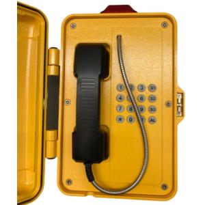 IP68 IP55 Водонепроницаемый громкоговорящий телефон Аудиодомофон Sip Voip