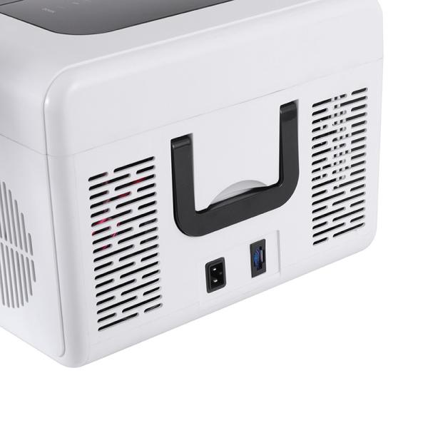 Instalação de automóveis 15L 12V DC Portable Solar Power Car Cooler Freezer para viagem / acampamento