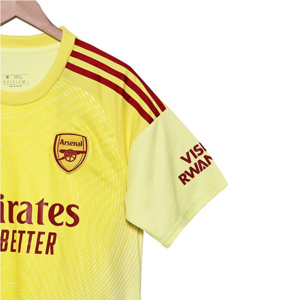 2025-2026 Arsenal Fans Goalkeeper Training Jersey Custom Suit