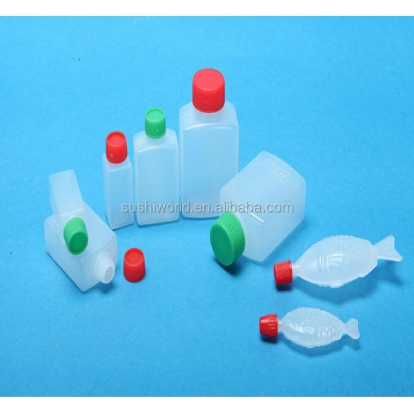 1 kg Seasoning Mini Sushi Fish Shape Soy Sauce Bottles for Traditional Brewing Method