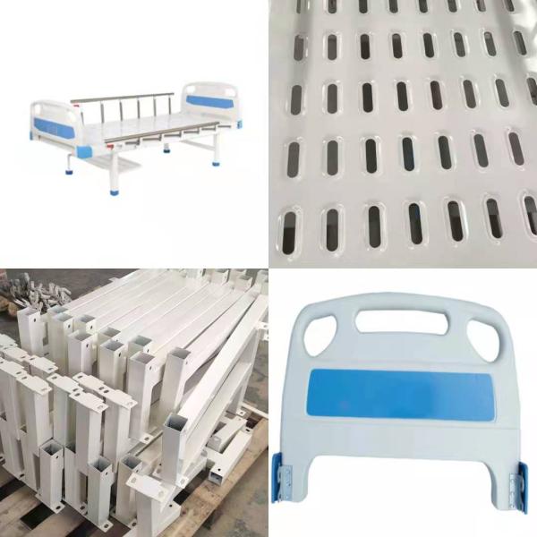 Больницы холоднокатаной стали ODM стандарты ЕС кровати плоской нянча