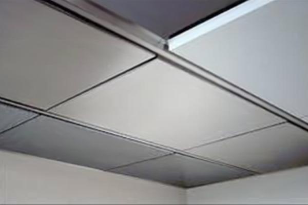 Not Easy Deformed Modern Ceiling Tiles , Anti Static Stamped Metal Ceiling Tiles