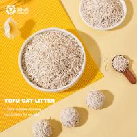 Desodorización eficiente Tofu arena de gato biodegradable