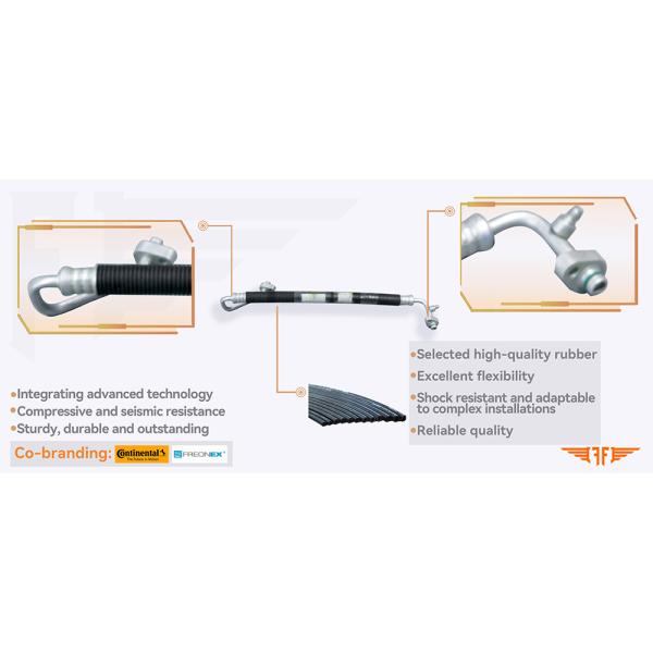 Taurus 3.5L YF-37305 Ford Discharge AC Pipelines Explorer For 11-15