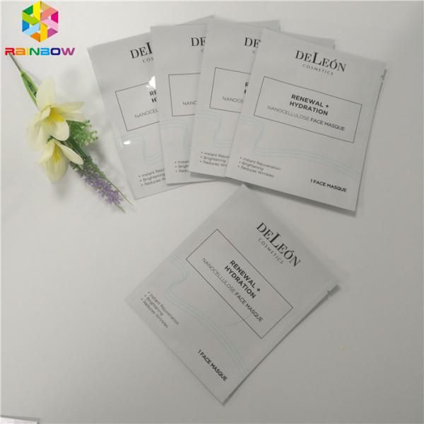 Пакет маски уплотнения сторон упаковки 3 сумки пластиковой косметики алюминиевой фольги упаковывая лицевой