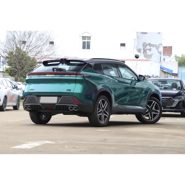 Dongfeng AEOLUS Haohan Gas Car 5 puertas 5 asientos LED Electric Metal Leather Turbo SUV con ACC y transmisión automática