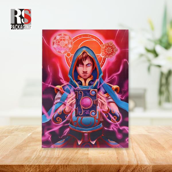 Pekemon Dragon Shield Protectores de cartões Manga com superfície brilhante e fosca
