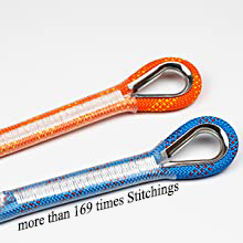 Polyester Mountain Climbing Rope 32feet Weather Resistant Rope