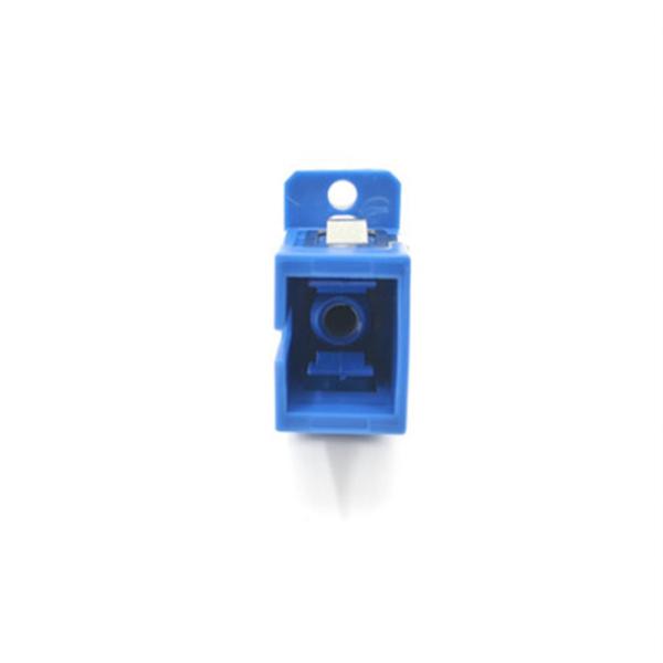 Hot sale high quality Plastic SC simplex fiber optic adapter
