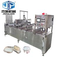 Machine automatique de remplissage et d'étanchéité de tasses à granules pour couvercle de tasse à noix d'avoine