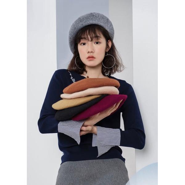 500pcs/day accuracy Wool yarn knit beret cap knitting machine for top-rated performance