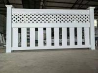 Weather Resistant High Durability 6 Foot Vinyl Privacy Fence PVC Fence Panels