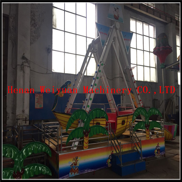 Top Manufacturer Amusement Rides Mini Pirate Ship/Viking Ship 12 Seats Electric Kiddie Rides Pirate Boat For Sale