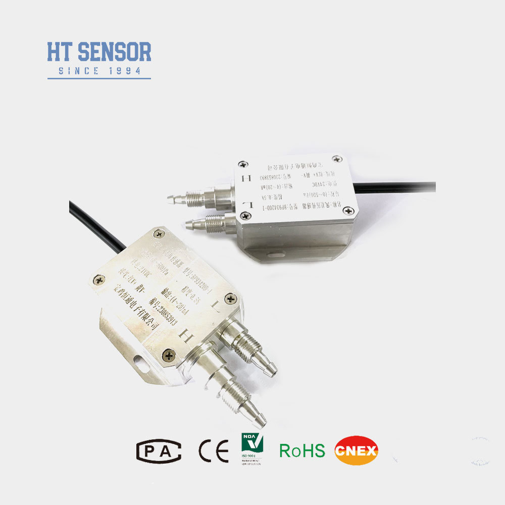 Air Pneumatic Differential Pressure Transmitter for HVAC Application DP Transducer Wind Sensor