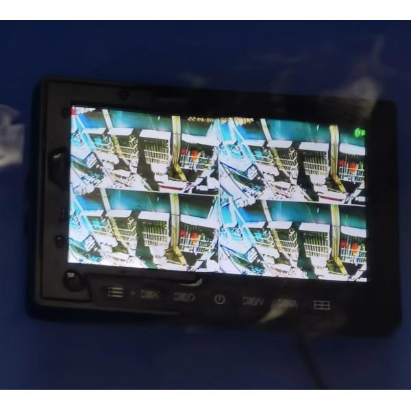 Автомобиля стоянки цвета цифров TFT LCD монитор Rearview водоустойчивого автоматического задний 7 дюймов