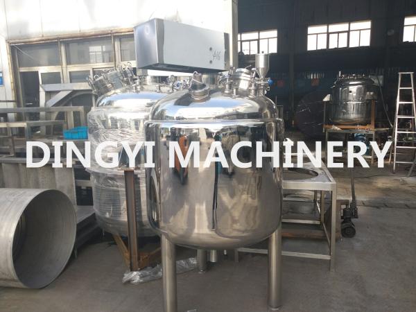 Industrial Stainless Steel Mixing Vessels , Stainless Steel Tank With Agitator