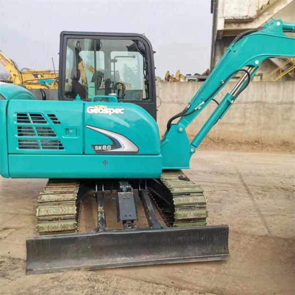 La mejor y buena salud utilizada Kobelco Excavator SK60-8 SK60 con 1012 horas de trabajo