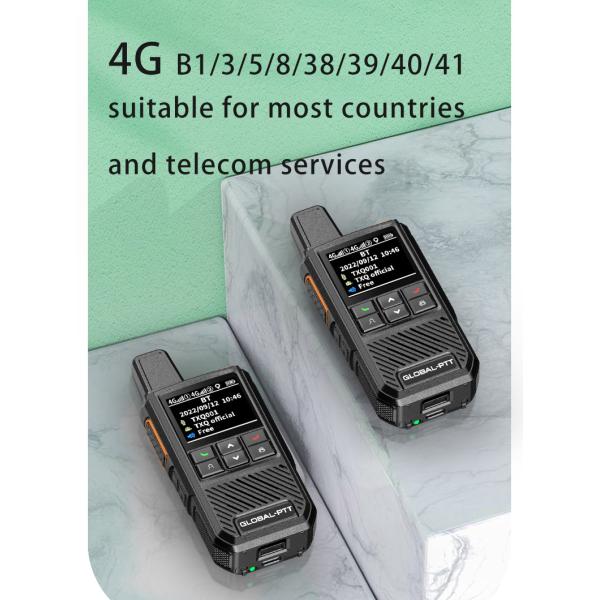 Type C Charger Wurui G1 Global Long Range 4G Two-Way Radio PTT Handheld Walkie-Talkie