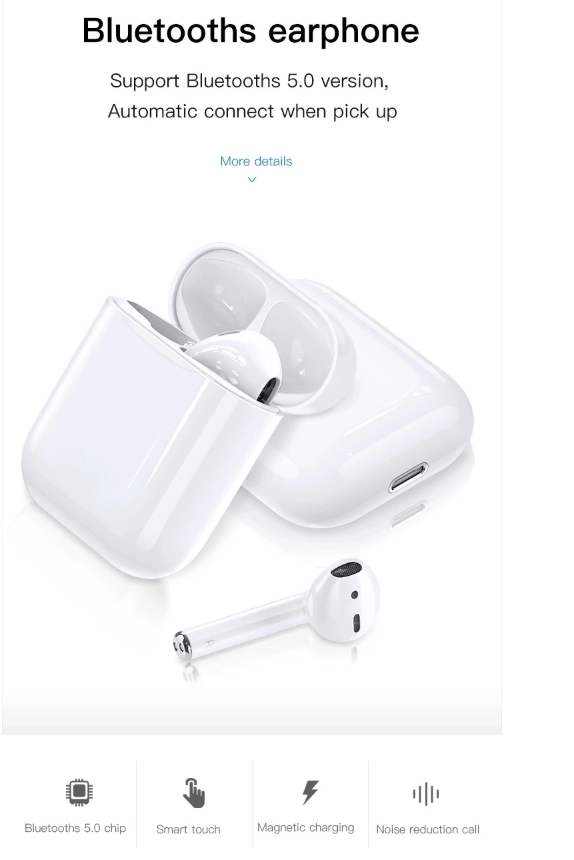 Шум IPX4 отменяя i27 TWS беспроводное Bluetooth Earbuds