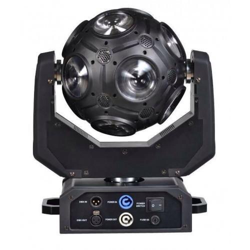 12 Pcs * 12W LED Beam Football Moving Head Light Disco Lighting 0 - 100% Linear