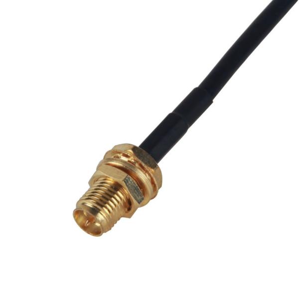 WLAN Wireless Router Coaxial Cable Assemblies Antenna RP-SMA Male To Female Connector