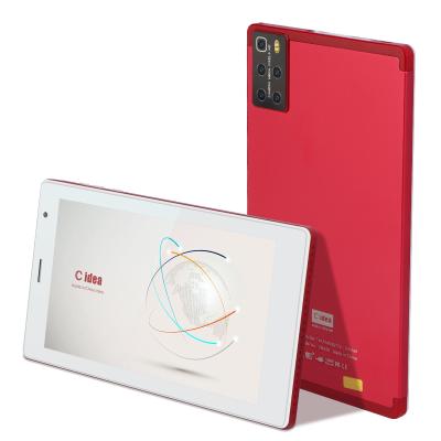 C idea Portable And Convenient Use Tablet de 7 polegadas com tela sensível ao toque com tela de alta resolução CM520 (vermelho)