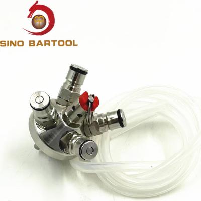 Fechamento Mini Keg da bola de cinco trevos, 18/8 cabeças de batida do fechamento de aço inoxidável da bola