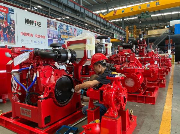 Electric Or Diesel Power Source Diesel Engine Fire Pump Heavy-Duty Fire Suppression UL Listed End Suction Pump