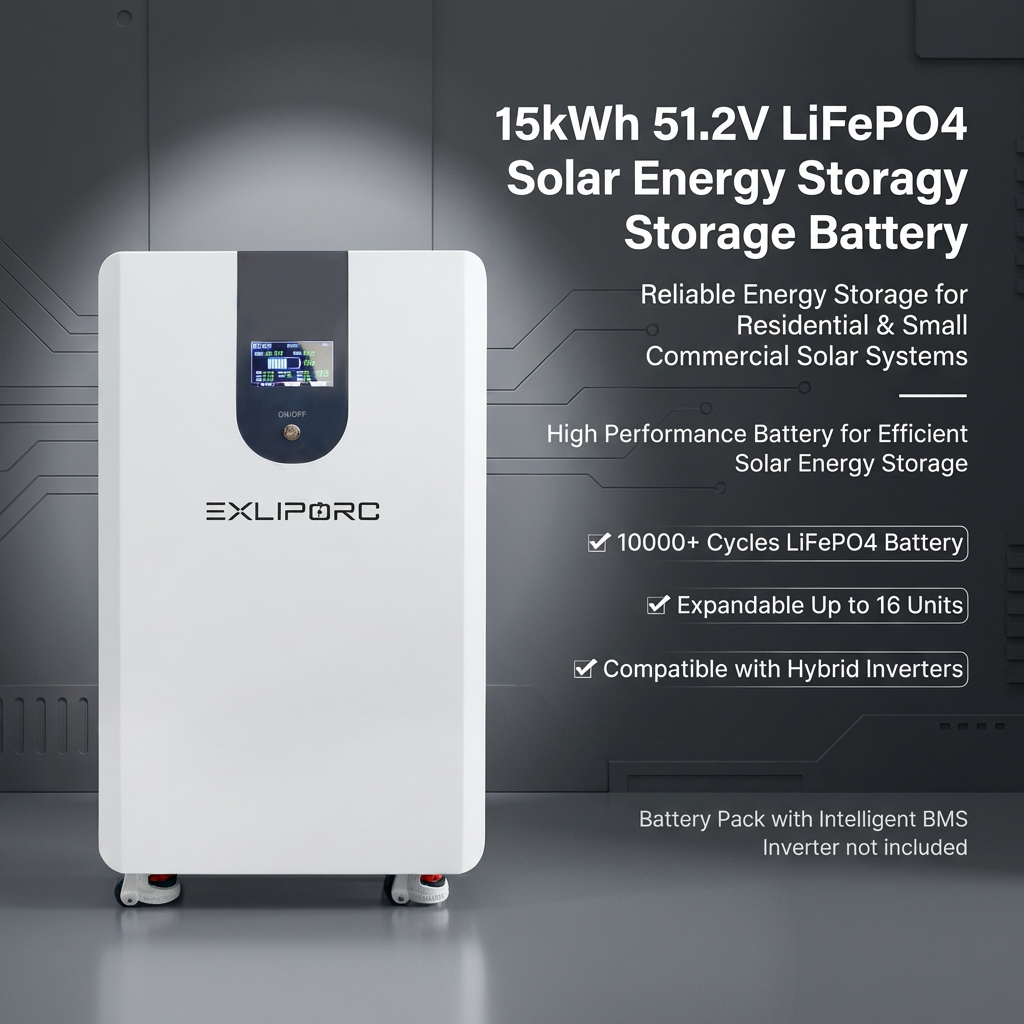 SolarMax 10kW Whole-Home Backup Lithium Battery System Smart App Monitoring Wall-mounted 15kWh LiFePO4 Home Energy Storage