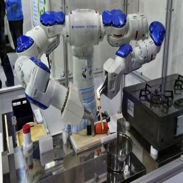 Collaborative Robotic Arm 6 Axis Of HC20XP For Packing Automation As Cobot Robot