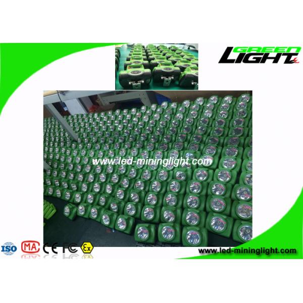 13000 Lux Underground Coal Mining Lights Waterproof Rechargeable 6.8Ah Li - Ion Battery
